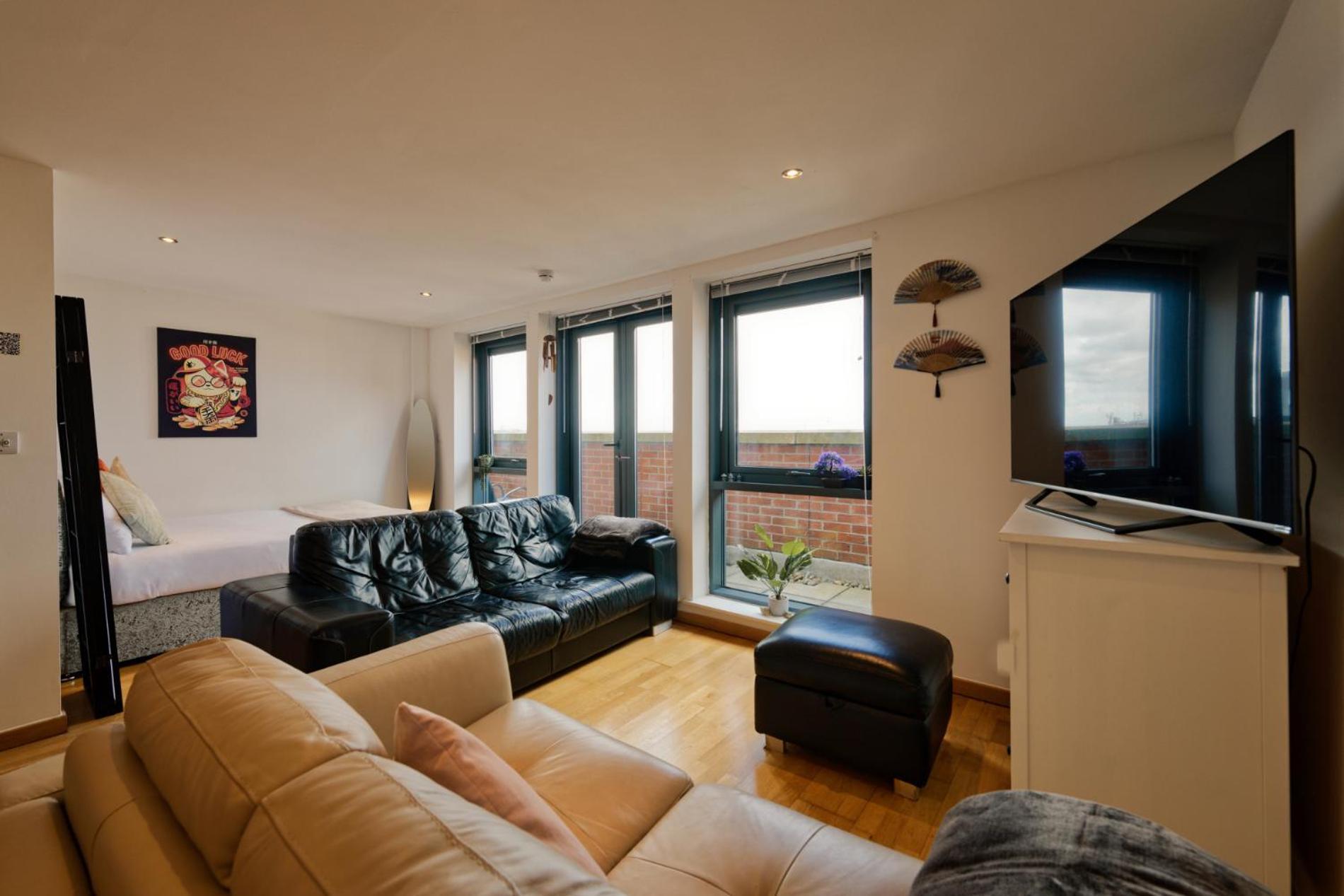 Sidemersey Livings- Convenient And Central 2-Bedroom Haven In L1 リヴァプール エクステリア 写真